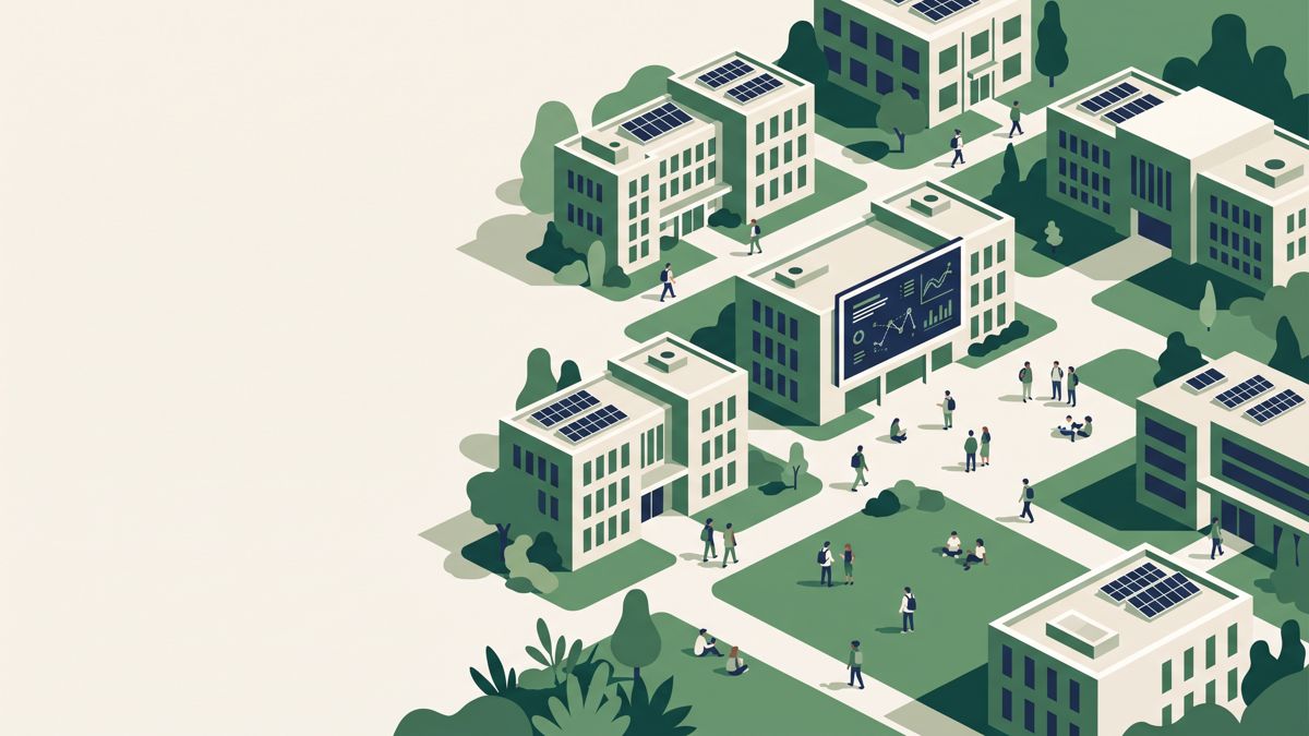 Illustration of the COMSATS University Islamabad campus
